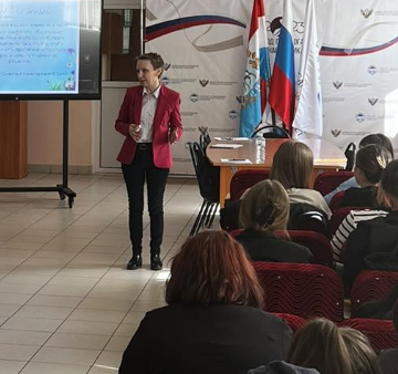 20 апреля состоялась лекция «Государство для молодой семьи» в ФГБОУ ВО «САМАРСКИЙ ГОСУДАРСТВЕННЫЙ СОЦИАЛЬНО – ПЕДАГОГИЧЕСКИЙ УНИВЕРСИТЕТ»
